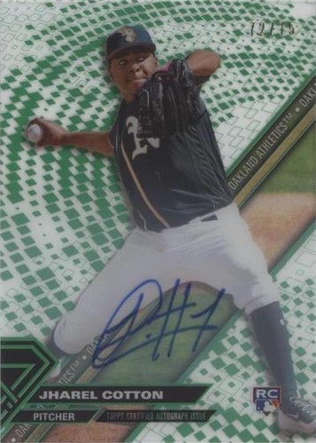 2017 Topps High Tek - Jharel Cotton #HT-JCO