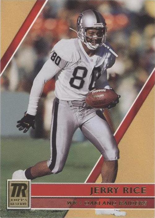 2001 Topps Reserve Jerry Rice #16