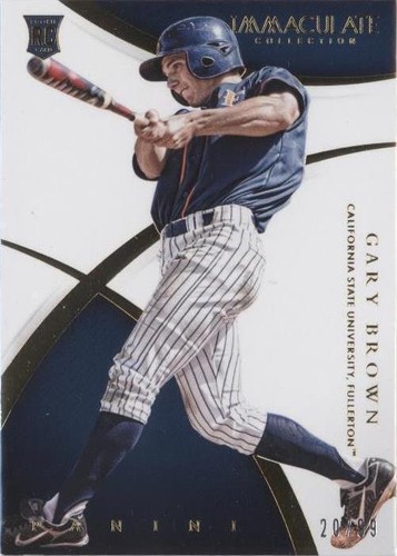 2015 Panini Immaculate Collection Collegiate - Gary Brown #140