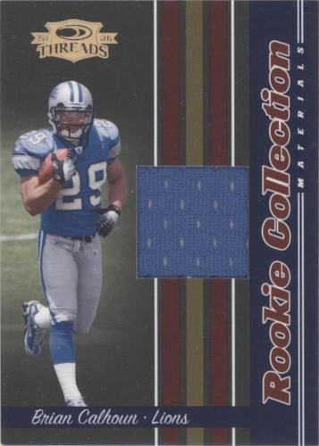 2006 Donruss Threads Brian Calhoun #RCM-31