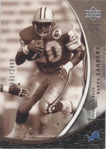 2004 Upper Deck Sweet Spot Barry Sanders #104