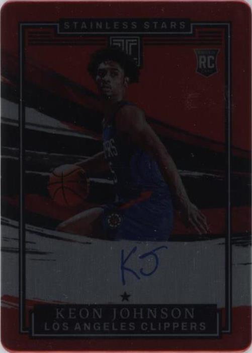 2021-22 Panini Impeccable - Keon Johnson #SA-KJO