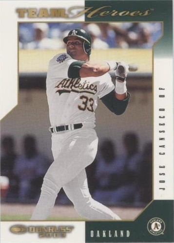 2003 Donruss Team Heroes - Jose Canseco #373