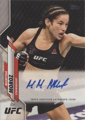 2020 Topps UFC - Maryna Moroz #UFCA-MM