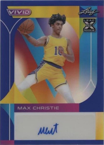 2022-23 Leaf Vivid - Max Christie #BA-MC3