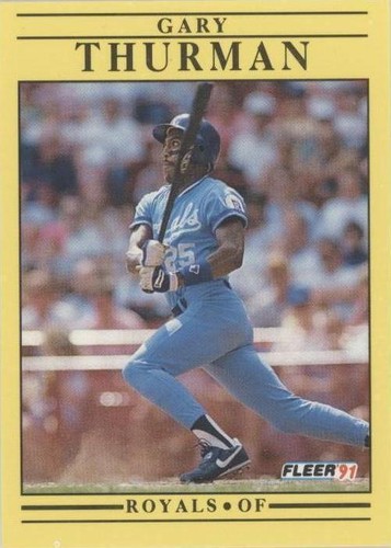 1991 Fleer - Gary Thurman #573
