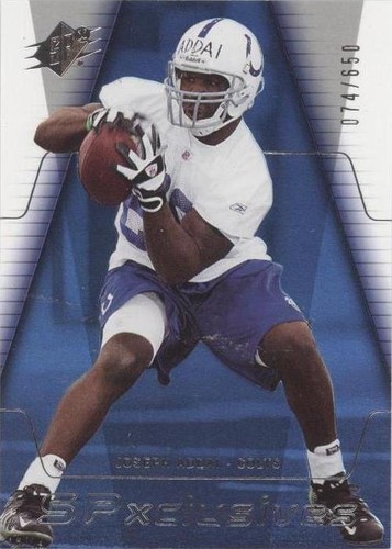 2006 SPx Joseph Addai #EX-JA