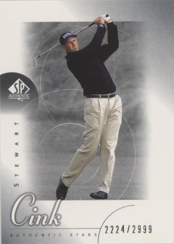 2001 SP Authentic - Stewart Cink #65