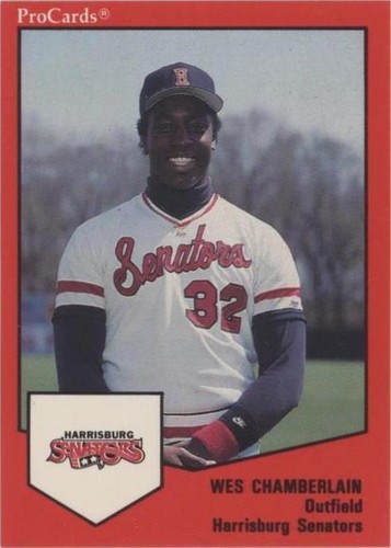 1989 ProCards Minor League Team Sets - Wes Chamberlain #296