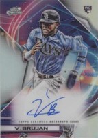 2022 Topps Cosmic Chrome - Vidal Brujan #CCA-VB