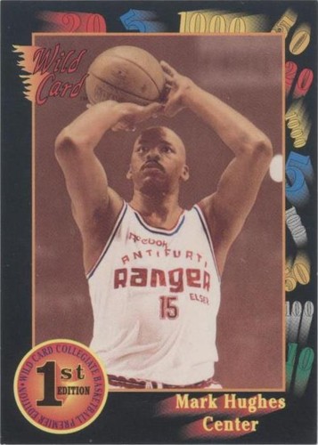 1992 Wild Card Collegiate - Mark Hughes #68
