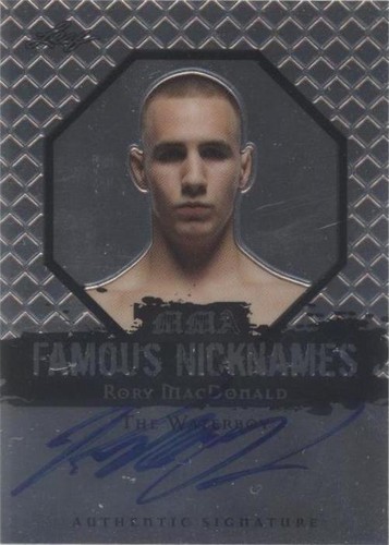 2011 Leaf Metal MMA - Rory MacDonald #FN-RM-1