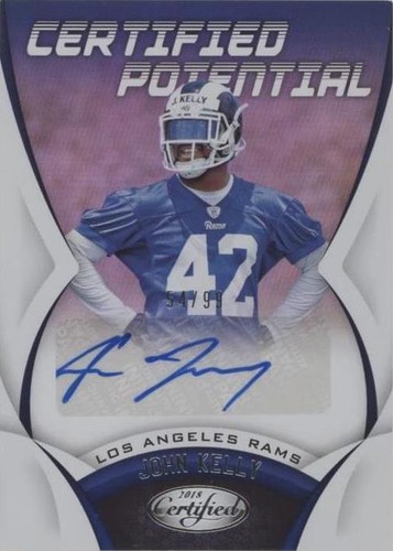 2018 Panini Certified John Kelly #CPS-JK