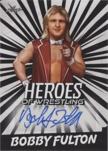 2023 Leaf Heroes of Wrestling - Bobby Fulton #BA-BF2