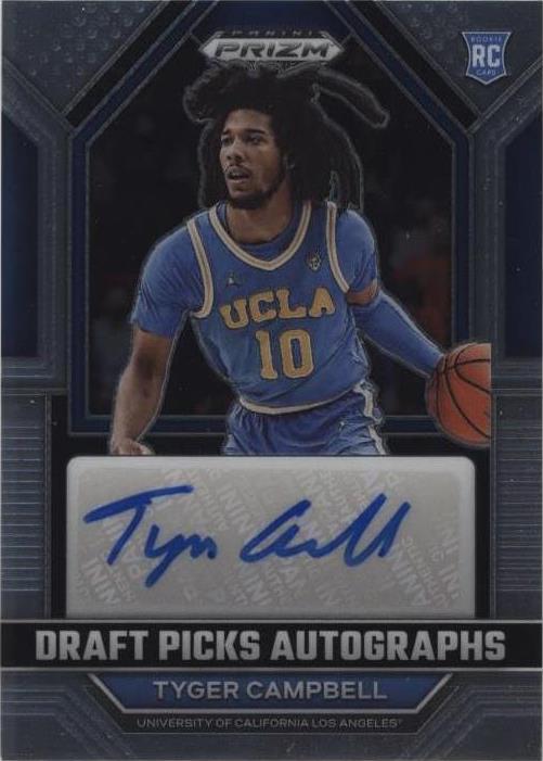 2023 Panini Prizm Draft Picks - Tyger Campbell #DPA-TCB