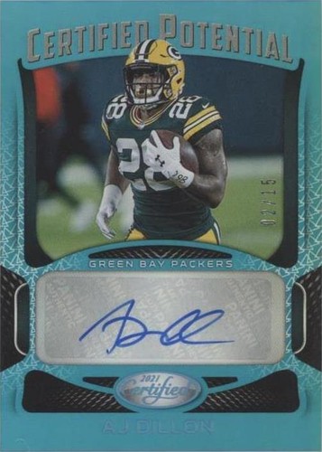 2021 Panini Certified A. J. Dillon #CP-AJD