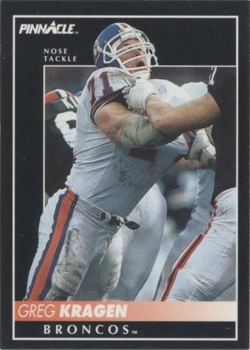 1992 Pinnacle Greg Kragen #169
