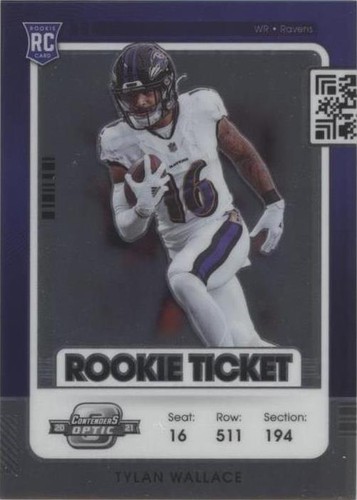 2021 Panini Contenders Optic Tylan Wallace #97