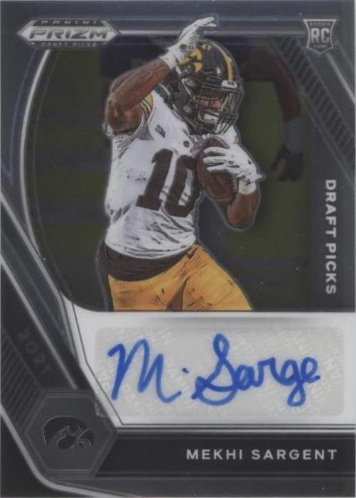 2021 Panini Prizm Draft Picks Mekhi Sargent #DPA-MSA