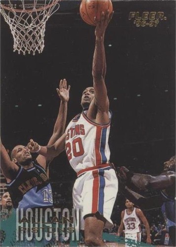 1996-97 Fleer - Allan Houston #32