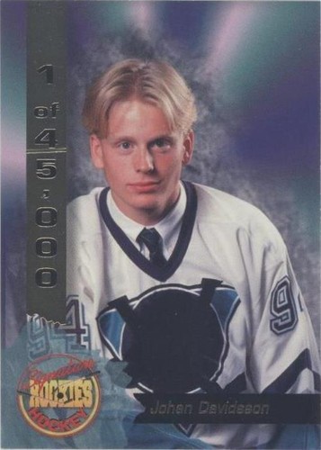 1995 Signature Rookies - Johan Davidsson #57