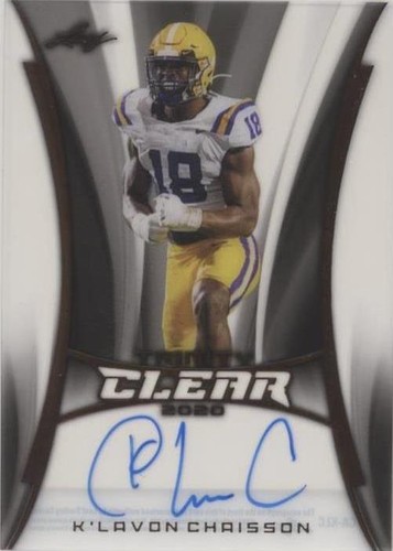 2020 Leaf Trinity K'Lavon Chaisson #CA-KLC