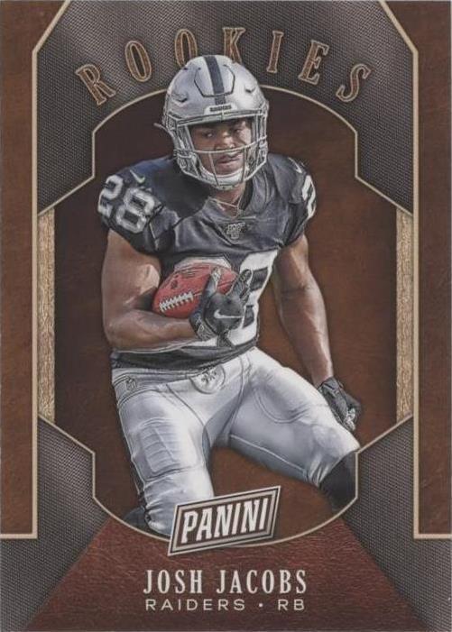 2019 Panini Black Friday Josh Jacobs #RC9