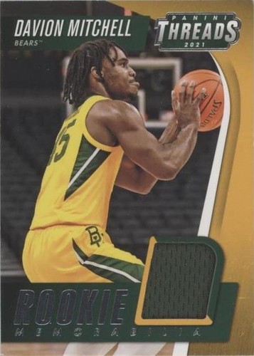 2021-22 Panini Chronicles Draft Picks - Davion Mitchell #TRM-DM