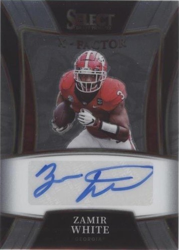 2022 Panini Select Draft Picks Zamir White #X-ZWH