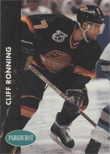 1991-92 Parkhurst - Cliff Ronning #182