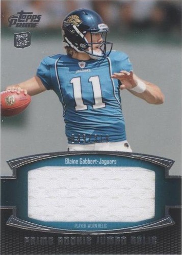 2011 Topps Prime Blaine Gabbert #PRJ-BG