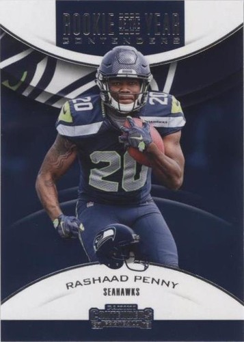 2018 Panini Contenders Rashaad Penny #RYA-RP
