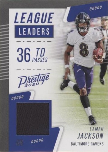 2020 Panini Prestige Lamar Jackson #LL-LJ