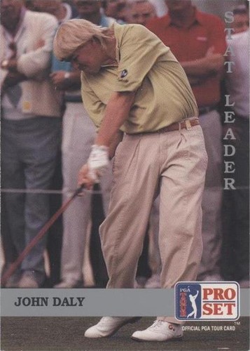 1992 Pro Set Golf - John Daly #179