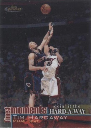 2000-01 Topps Finest - Tim Hardaway #FM-TH