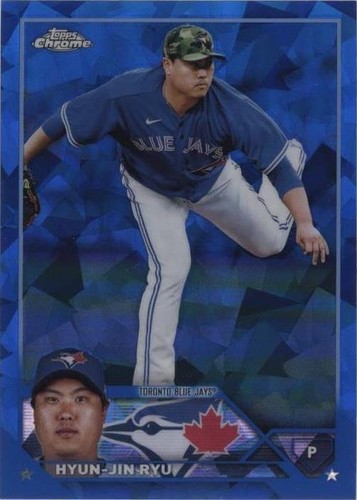 2023 Topps Chrome Update Series Sapphire Edition - Hyun-jin Ryu #USCS128