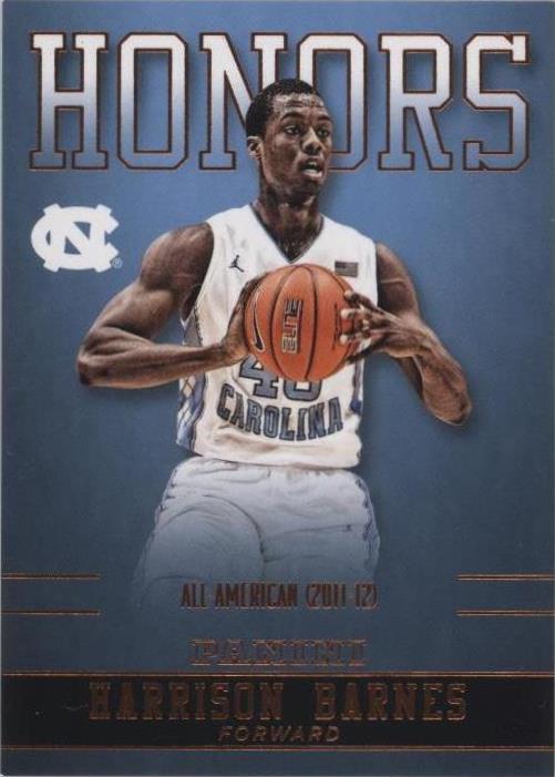 2016 帕尼尼北卡罗来纳州焦油高跟鞋 - Harrison Barnes #HB-NC