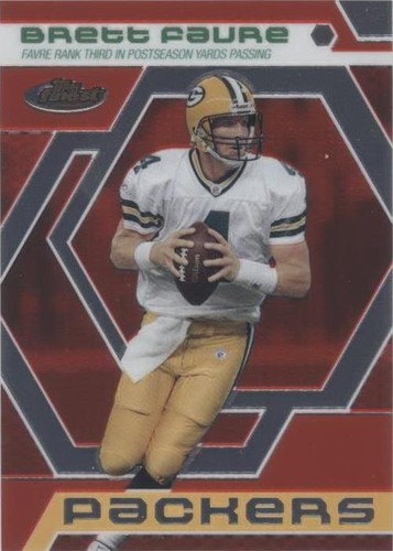 2006 Topps Finest Brett Favre #BF15