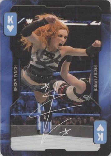 2019 Aquarius WWE Divas Evolution Playing Cards - Becky Lynch #KH