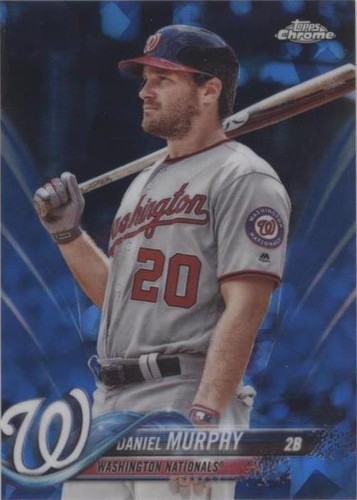 2018 Topps Chrome Sapphire Edition - Daniel Murphy #105