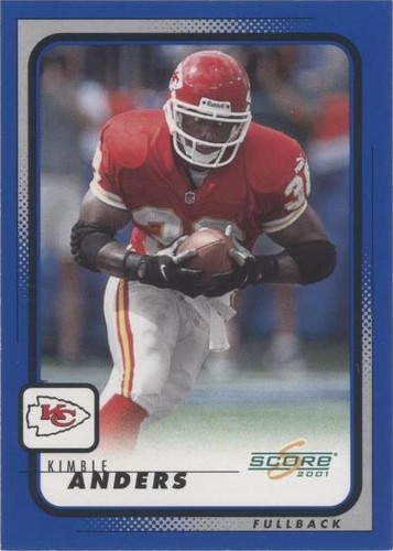 2001 Score Kimble Anders #101