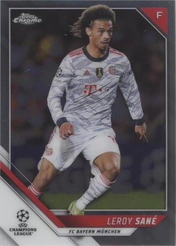2021-22 Topps Chrome UCL Leroy Sané #3