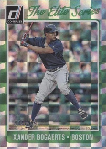 2017 Panini Donruss - Xander Bogaerts #ES-7