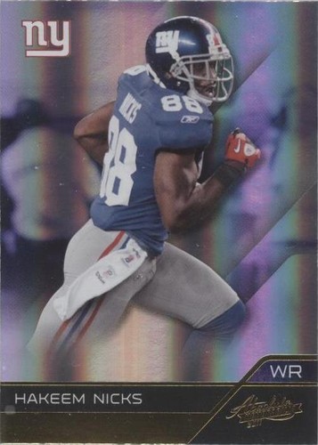 2011 Panini Absolute Memorabilia Hakeem Nicks #66