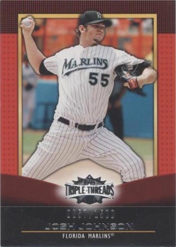 2011 Topps Triple Threads - Josh Johnson #54