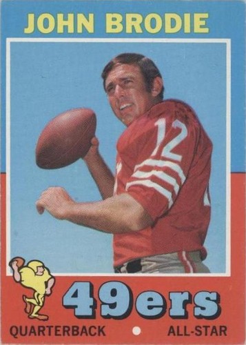 1971 Topps John Brodie #100