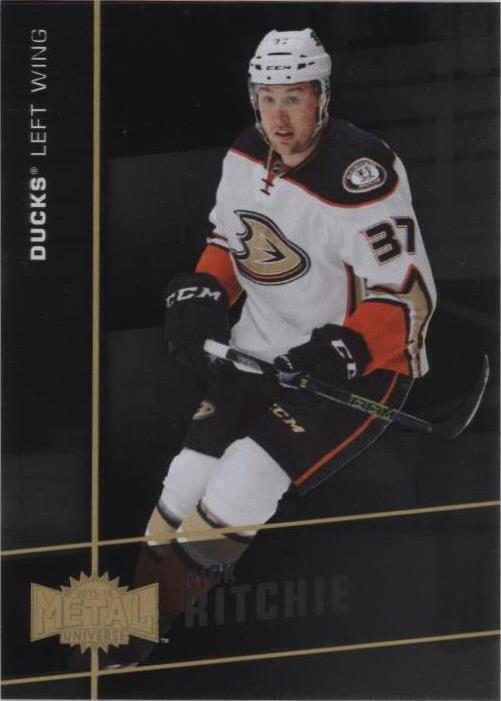 2015-16 Upper Deck Fleer Showcase - Nick Ritchie #MU-21