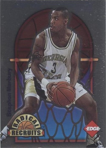 1996 Collector's Edge Rookie Rage - Stephon Marbury #12