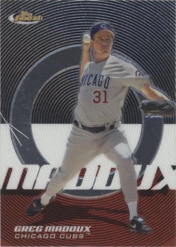 2005 Topps Finest - Greg Maddux #14