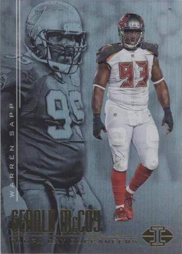 2017 Panini Illusions Gerald McCoy Warren Sapp #51